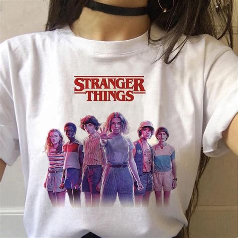 Camiseta Stranger Things Logo Ubicaciondepersonascdmxgobmx