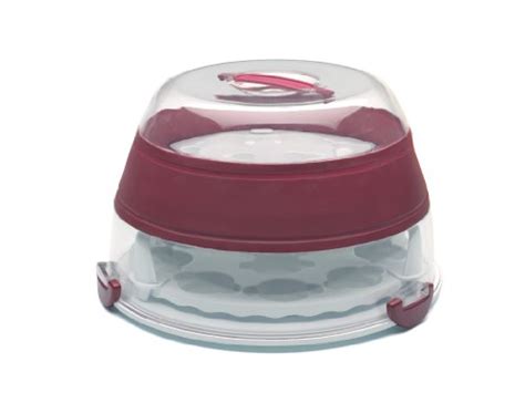 Prepworks From Progressive Bcc 1az Collapsible Cupcake And Cake Carrier