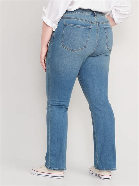 Mid Rise Kicker Boot Cut Jeans For Women Old Navy