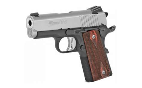 Sig Sauer 1911 Ultra Compact 9mm 33 Barrel Alloy Frame Two Tone