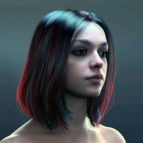 Pin By Bolt Thrower On 3d Characters Digital Art Girl Model Face