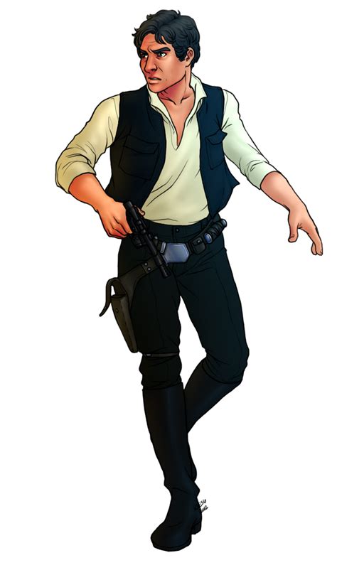 Han Solo by kiesu on DeviantArt png image
