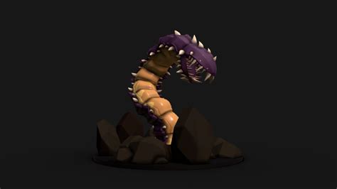 Artstation Dnd Purple Worm Ready To Print Resources