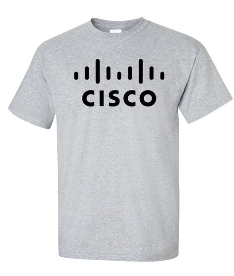 Cisco System Inc Networking Solution Logo Graphic T Shirt Supergraphictees