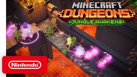 Launch Trailer για το Jungle Awakens Dlc του Minecraft Dungeons Nintygr