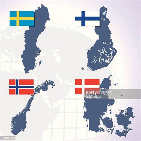 Scandinavian Peninsula Map Photos And Premium High Res Pictures Getty