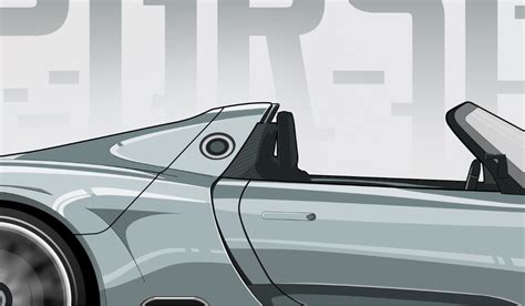 Porsche Spyder 918 Vector Illustration Behance