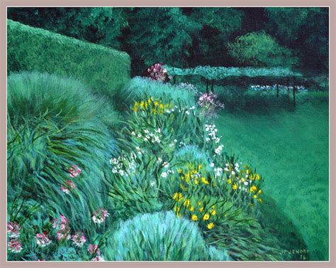 Painting By Pete Jendro Minnesota Artist Acrylic On Canvas Garden