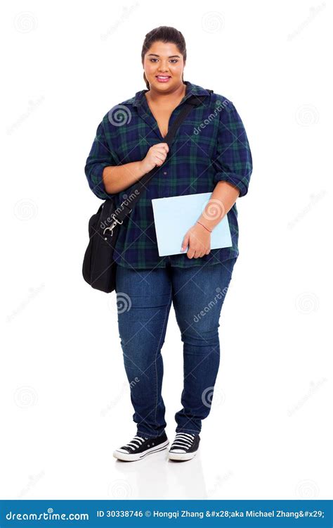 Overweight University Student Stock Photo Image Of Obesity Heavy