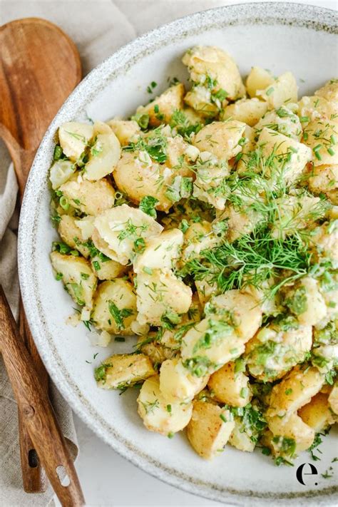 Herby No Mayo Potato Salad Recipe Recipe Potatoe Salad Recipe