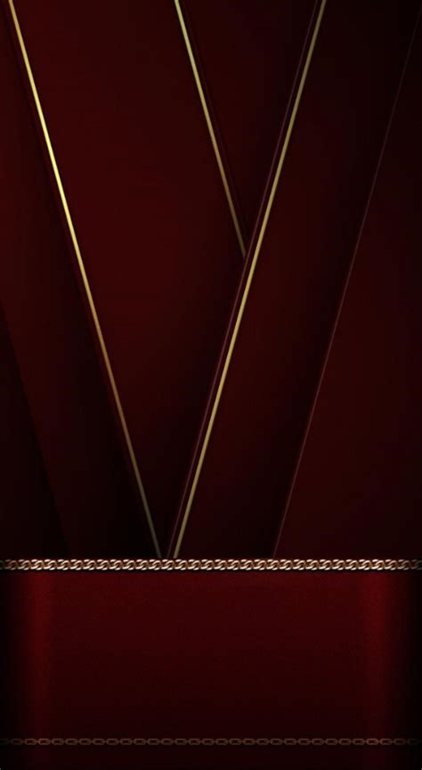 Burgundy With Gold Trim Wallpaper Iphone Wallpaper Texture Metallic