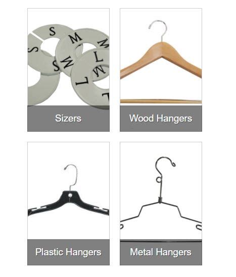 Wood Plastic And Metal Hangers Storec8