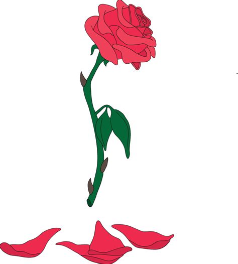 Clipart rose beauty and the beast, Clipart rose beauty and the beast