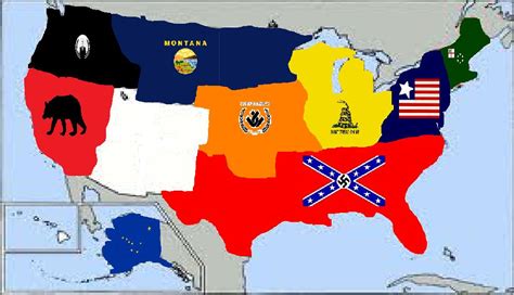 The Divided States Of America By Mr Wolfman Thomas On Deviantart