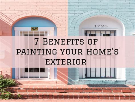 7 Benefits Of Painting Your Homes Exterior In The Woodlands Texas