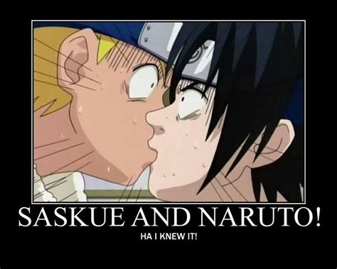 Saskue And Naruto Kiss Naruto Cute Stories Anime Funny