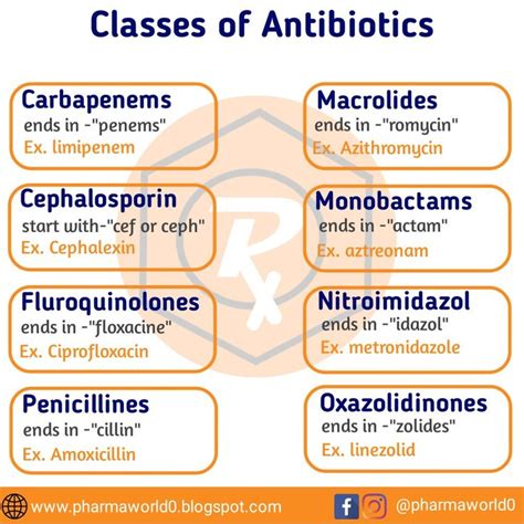 Classes Of Antibiotics Medical School Essentials Medical School