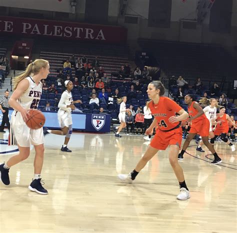 princeton defeats penn ties for 1st place in ivy league women s basketball philly college sports