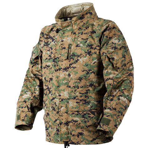 Helikon Ecwcs Mens Jacket Waterproof Parka Us Army Marpat Digital