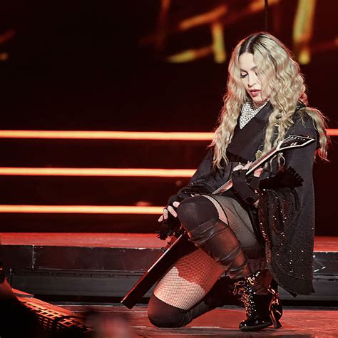 Madonna Exposes Fans Breast During Gig Watch Gigwise