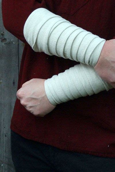 The Wrapping Of Forearms Originated As A Makeshift Way To Keep