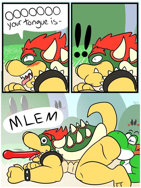 Rule 34 All The Way Through Anal Anthro Ass Blep Blush Bowser Closed Eyes Comic Fizzyjay Furry