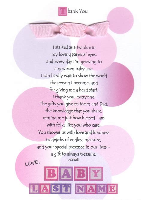 Look here for guidance in your baby shower thank you wording and let the following examples inspire your heartfelt gratitude for your loved ones. Couple's Baby Shower Thank You Cards by colwellwishes on Etsy