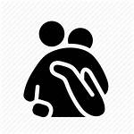 Icon Compassion Hugging Clipart Icons Forgiveness Text