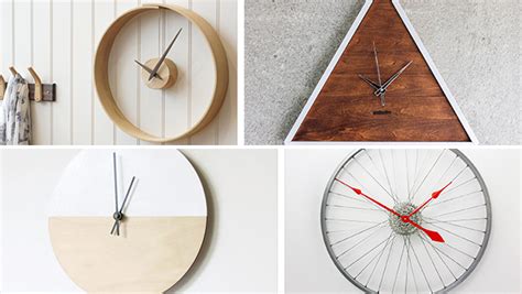 15 Creative Handmade Wall Clock Designs You Will Want To Diy