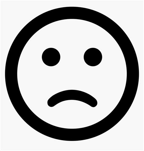Transparent Frowny Face Clipart Copyright Free Hd Png Download