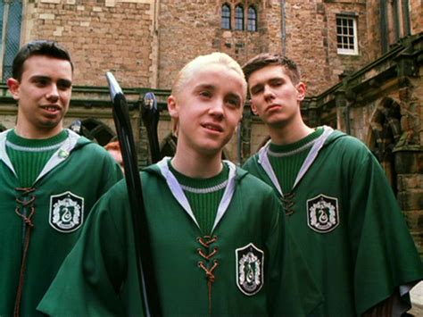 Draco Malfoy With Marcus Flint And Adrian Pucey Draco And Slytherin
