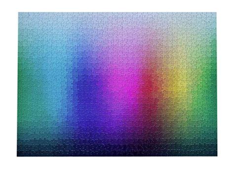 1000 Colors Gradient Jigsaw Puzzle By Clemens Habicht Is Beautiful And