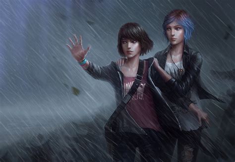 Life Is Strange Fanart Chloe Max Rainstrom By Hristo Rusanov