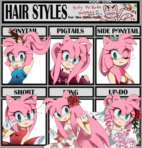 Amy Rose Hair Meme By Koda Soda On Deviantart Amy Rose Shadow And