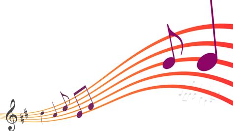 Colourful Music Notes Png Hd Transparent Png