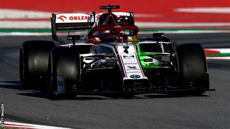 Formula 1 Testing Kimi Raikkonen Of Alfa Romeo Fastest On Day Two In
