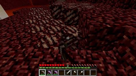 Minecraft Blocks And Items Nether Quartz Ore Youtube