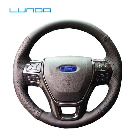 Buy Lunda Leather Hand Stitched Car Steering Wheel
