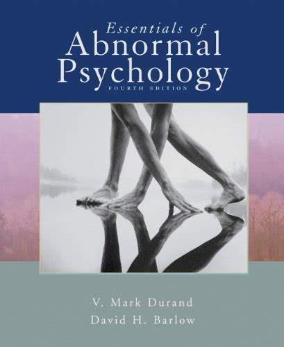 Essentials Of Abnormal Psychology With Cd Rom Available