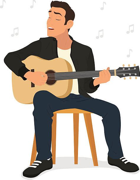 Best Playing Guitar Illustrations Royalty Free Vector Graphics And Clip