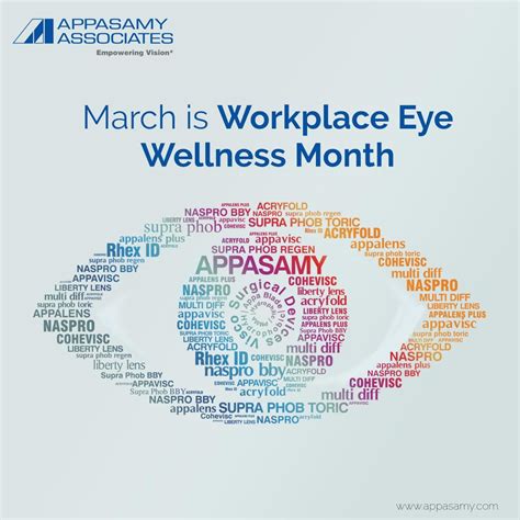 March Is Workplace Eye Wellness Month Appasamy Associates R