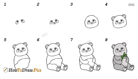 How To Draw Panda Images Pics