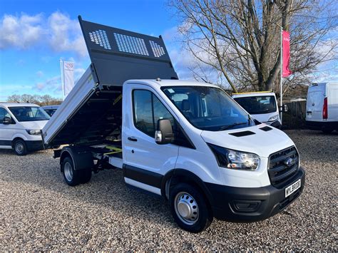 Used Ford Transit 350 Ecoblue Leader 1 Way Tipper Rwd L2 Eu6 Ss 2dr