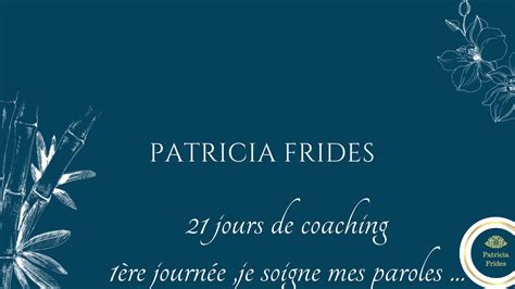 1ère Journée De Coaching Mieux être Et Pensées Positiveset Si Le