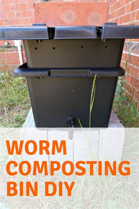 How To Build A Diy Worm Composting Bin For Beginners Worm Composting