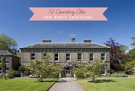 Escape To The Country 10 Country Chic Hen Party Locations