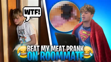 Beating My Meat 🥩🥊 Prank On Bestfriend Roommate 😂 Must Watch Youtube