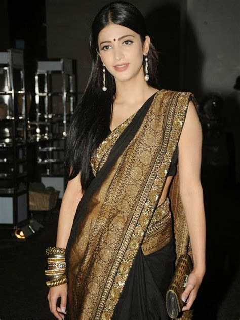 Shruti Hassan In Yellow Saree