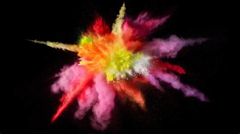 1125x2436 Resolution Splash Of Paint Color Burst Macos Hd Wallpaper