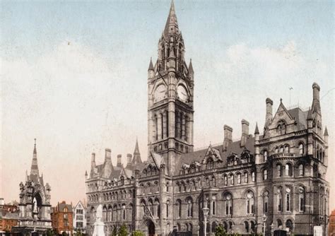 Showcasing Gothic Style Architecture Manchester Town Hall Is At The
